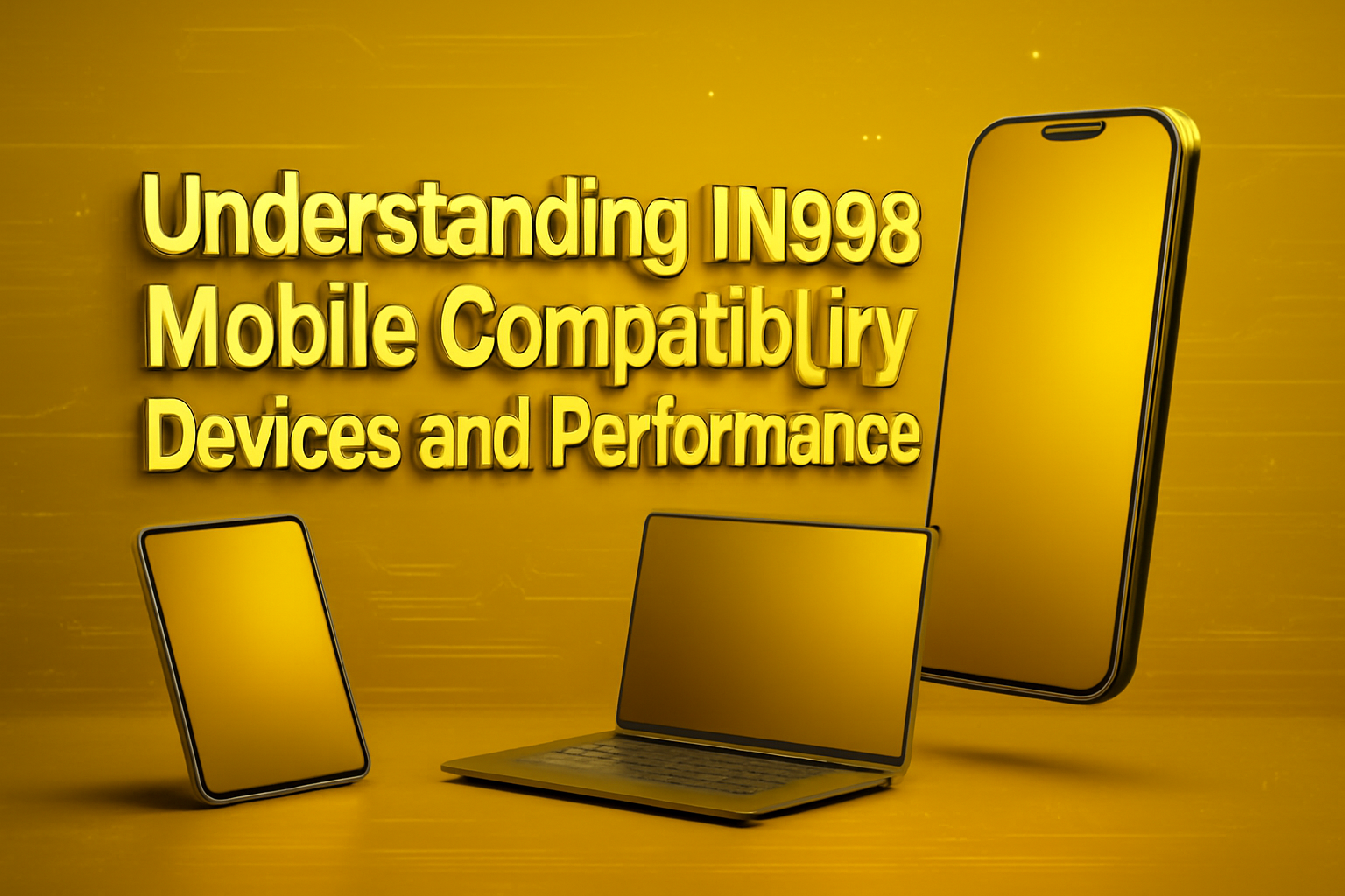 Visual representation of the IN999 Login Guide, showcasing the text 'IN999' in a professional setting.