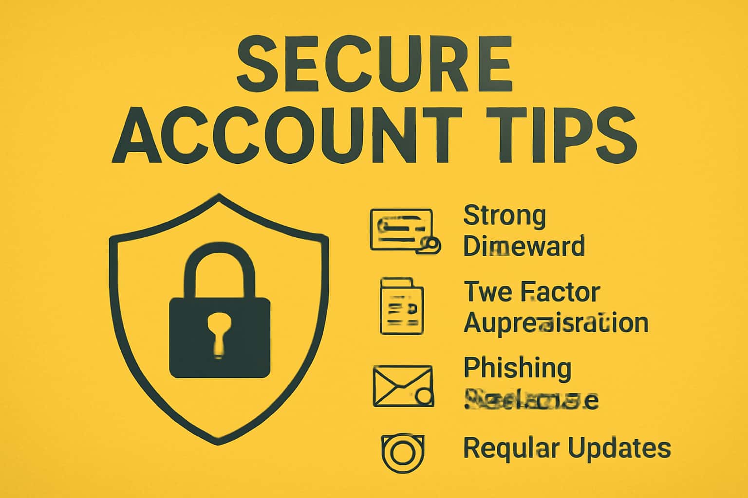 An informative illustration about securing an IN999 account.