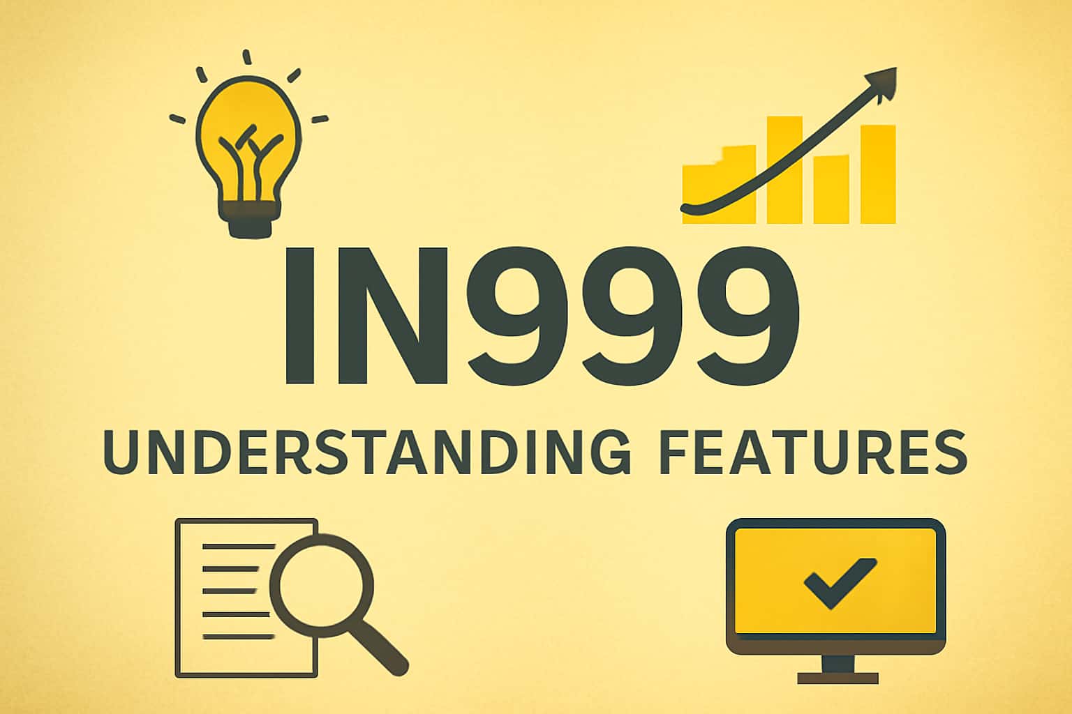 Visual representation of the IN999 features in a neutral setting.